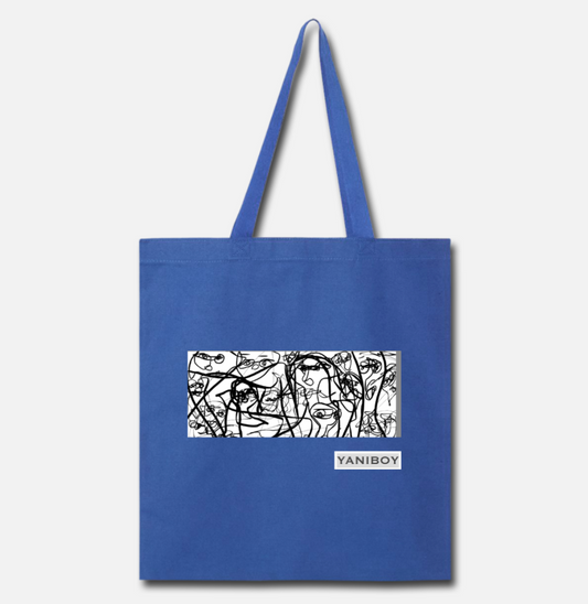 Blue YANIBOY Tote Bag